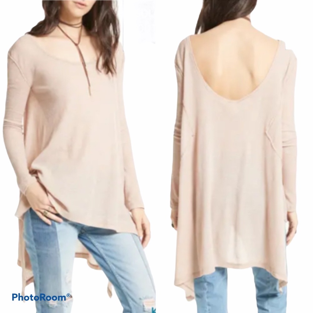 Free People The Incredible High Low Tee Size XS
